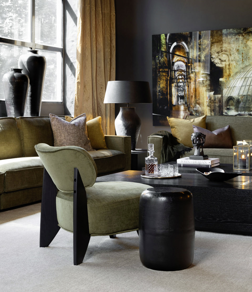 CADIZ fabric armchair - 4