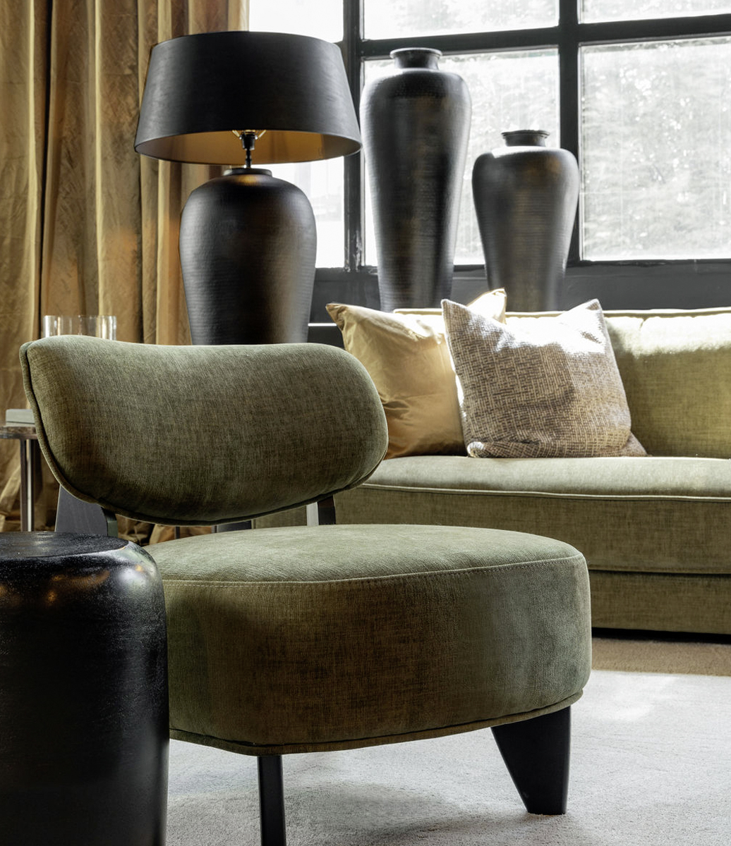 CADIZ fabric armchair - 3