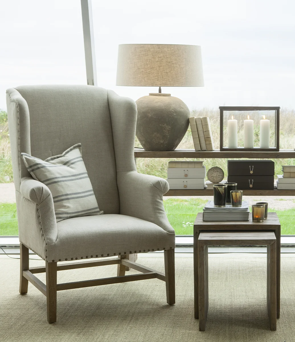 Fåtölj Luton Linen Sand 