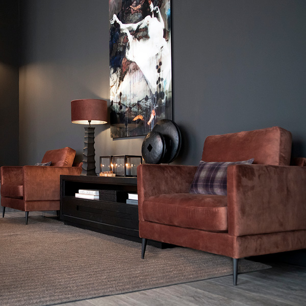ANDORRA fabric armchair - 3