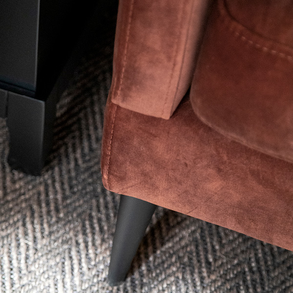 ANDORRA fabric armchair - 4