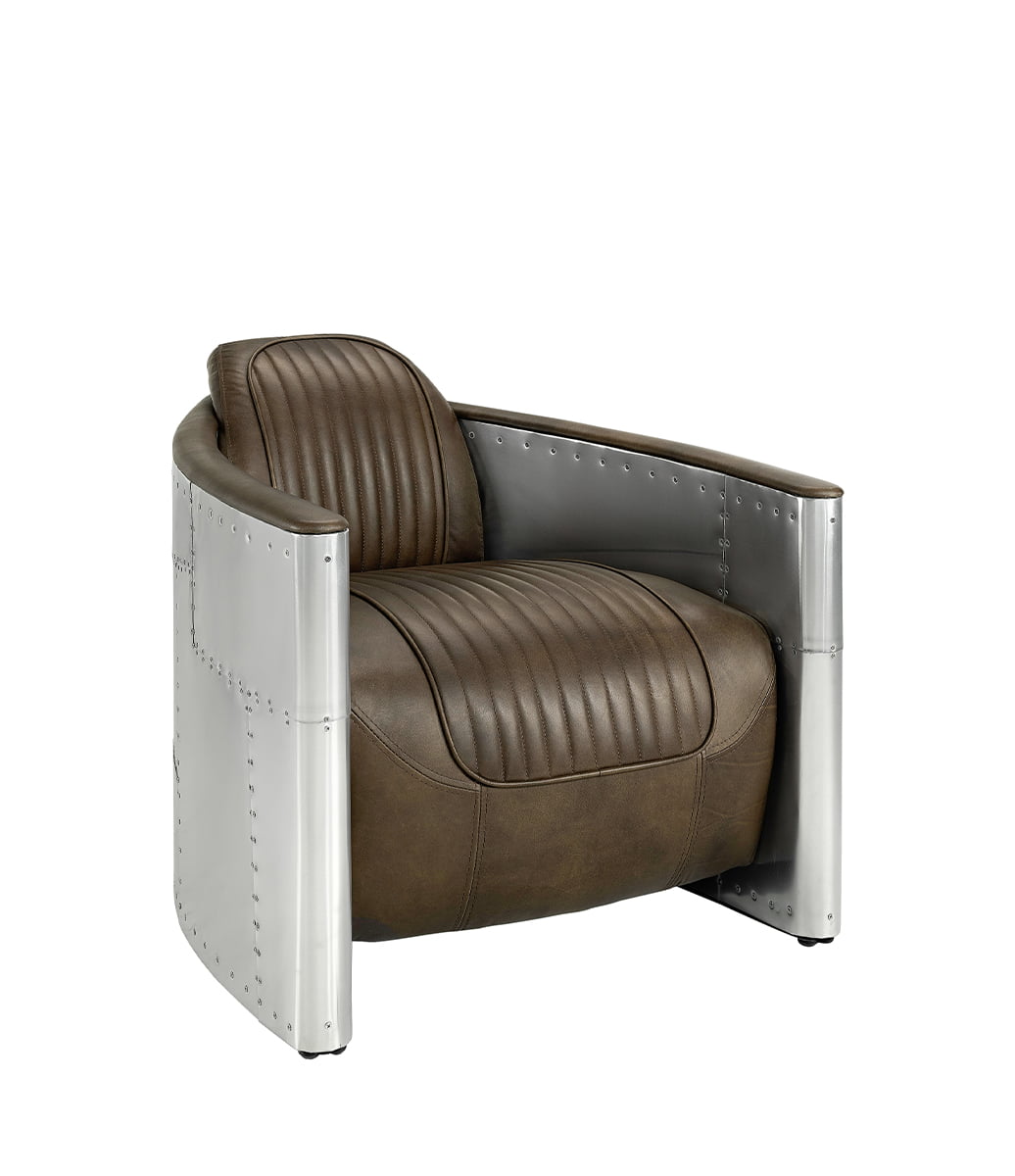 TOMCAT AVIATOR skinnfåtölj