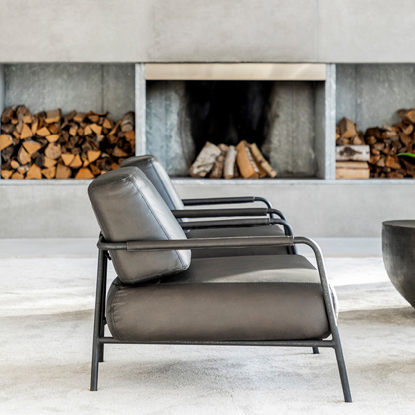 SINCLAIR leather armchair - 3