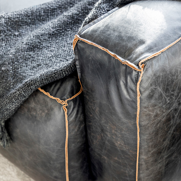 Buddy leather armchair - 2