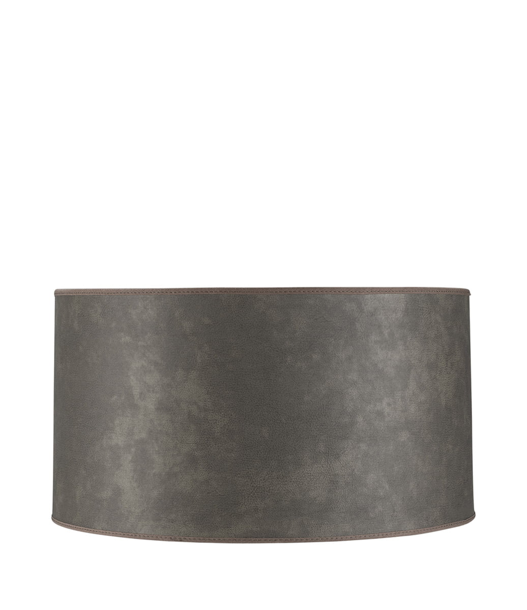 SHADE CYLINDER LEATHER TAUPE - Small
