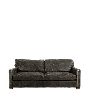 VISCOUNT leather sofa - 2-seater