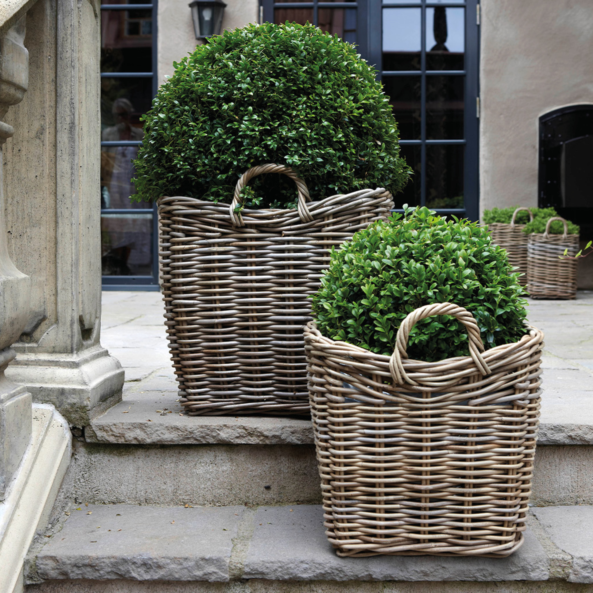 SQUARE BASKET LOW 2-pack baskets - 2