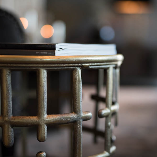FRANCO side table in metal - 2