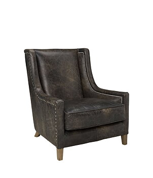 AW44 leather armchair