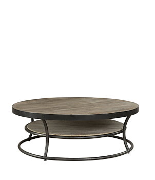 EAST coffee table with metal frame