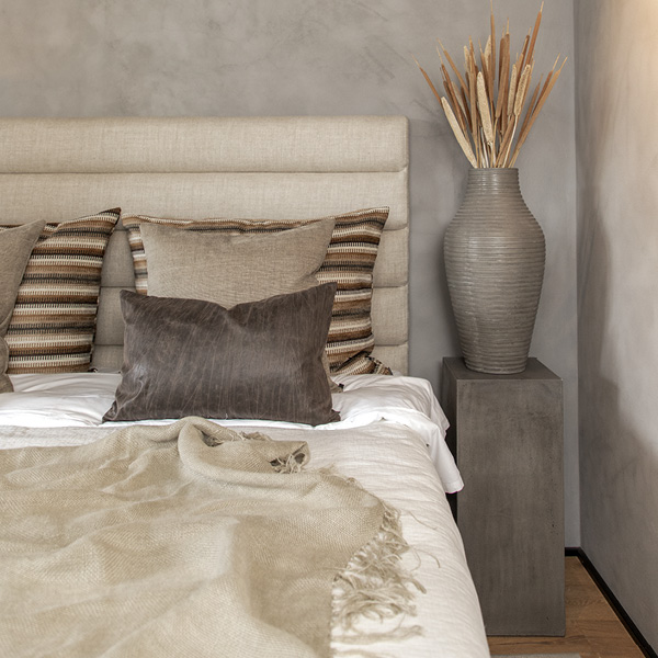 LISBON headboard in linen - 2