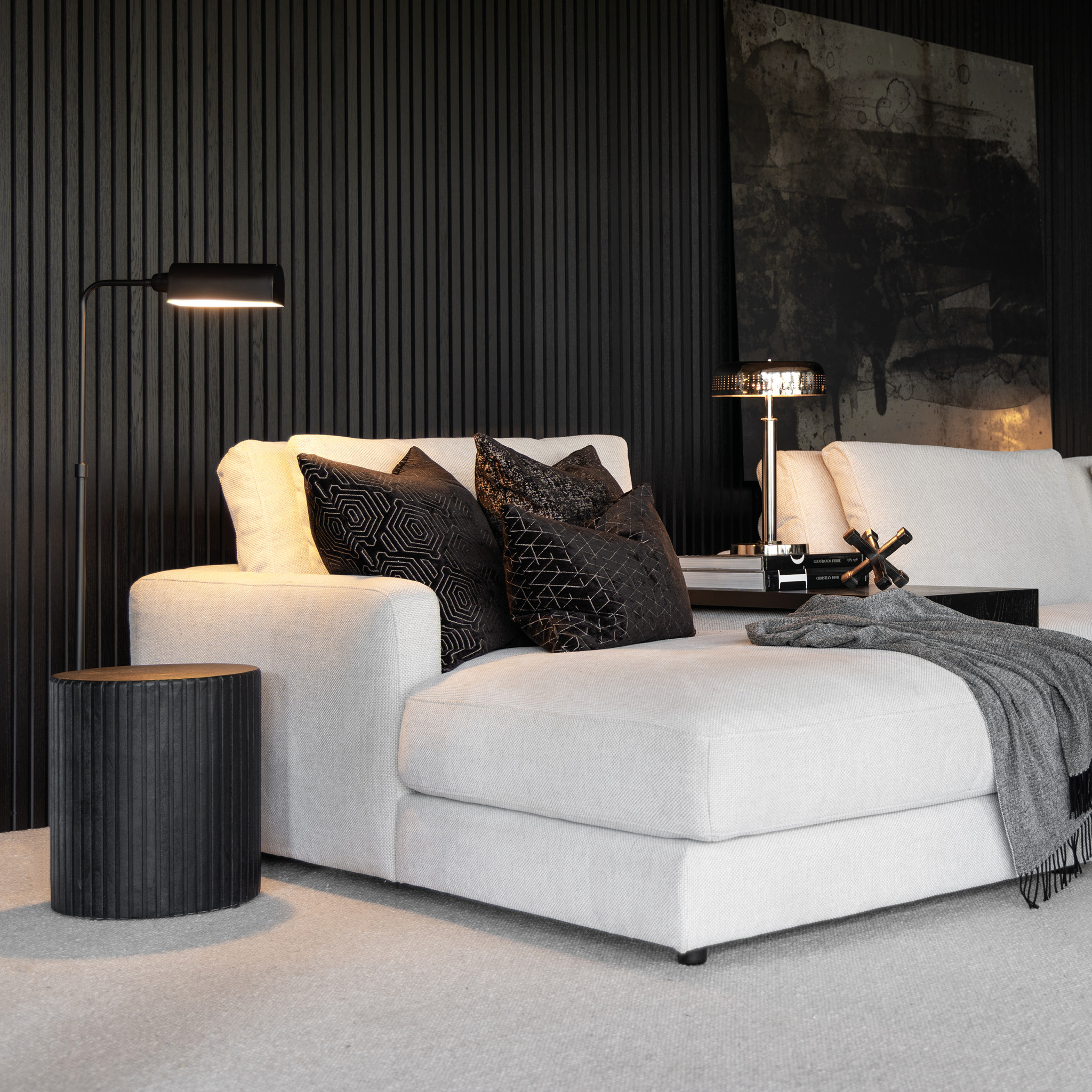 GROOVE sidobord/pall - 4