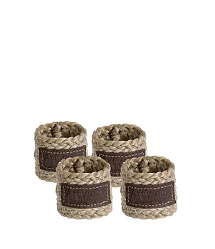 HEMP Napkinring 4-pack