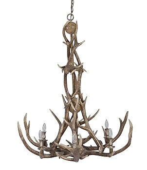 Ceiling light Antler Natur L