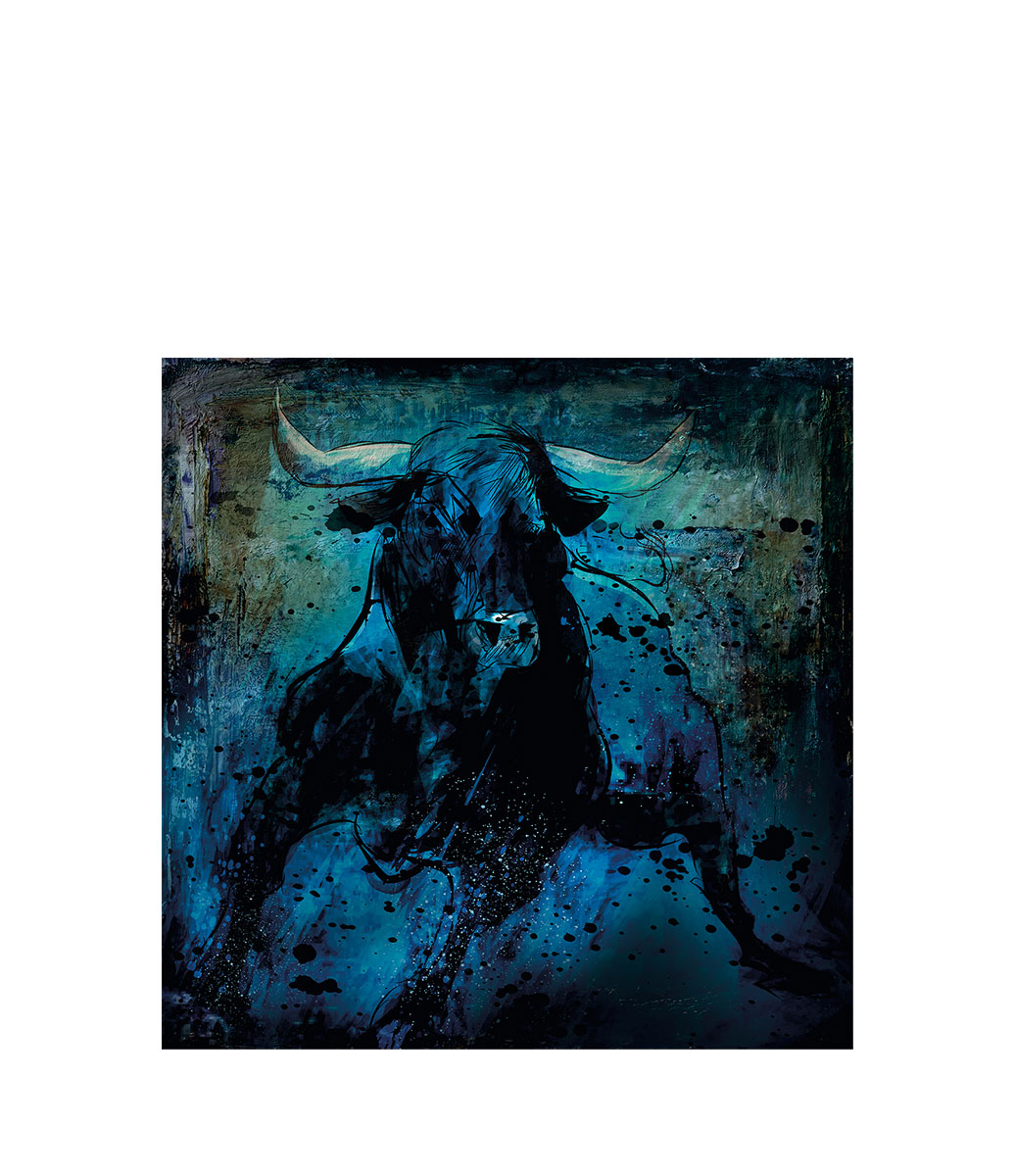 MINOTAURUS Fototavla - 100x100, Aluminium