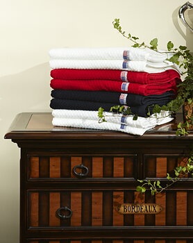 Shinnecock Towel Red 70x140 2-pack - 2