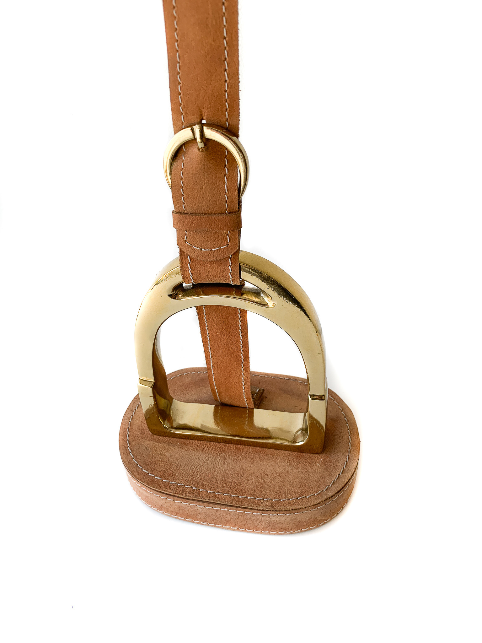 THG Table Lamp with Stirrup Light Brown - 2