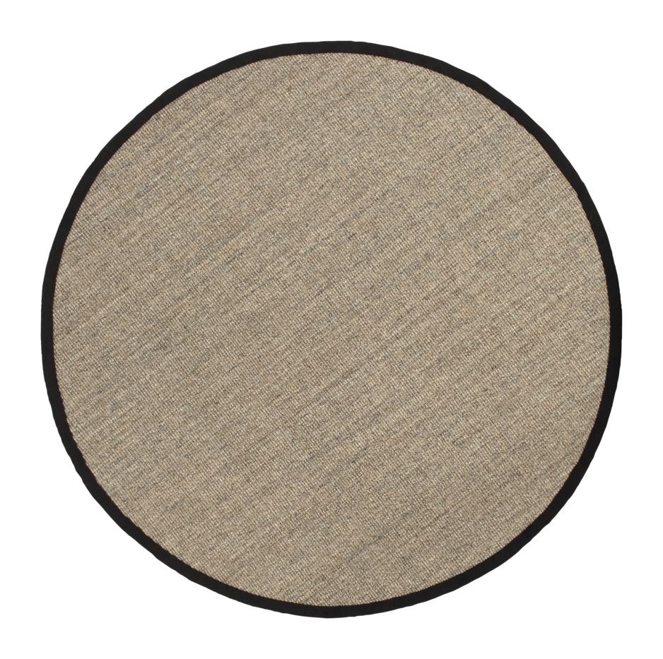 Rund Matta Naturmelerad d150cm