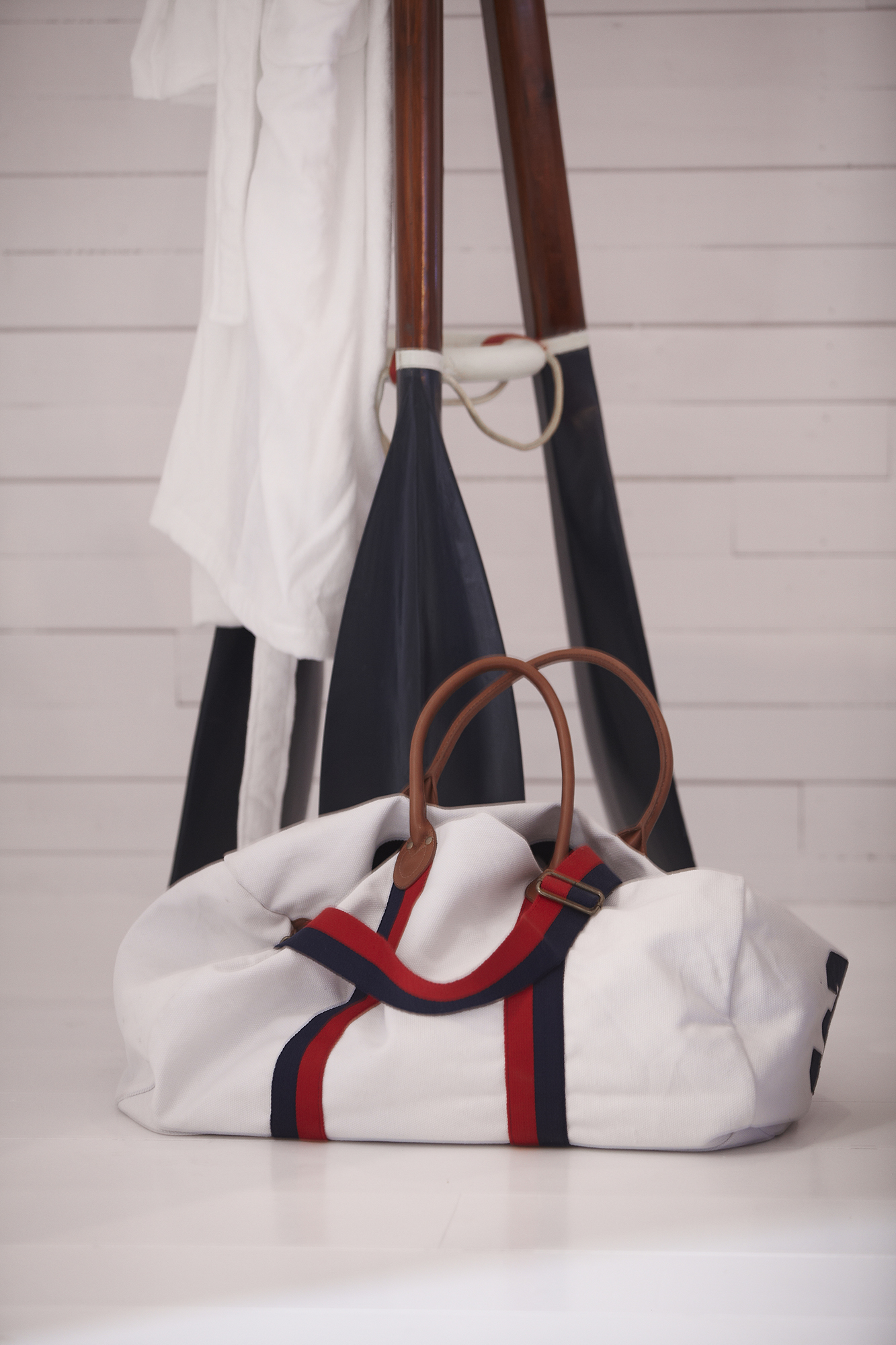 Weekendbag Southampton white - 3