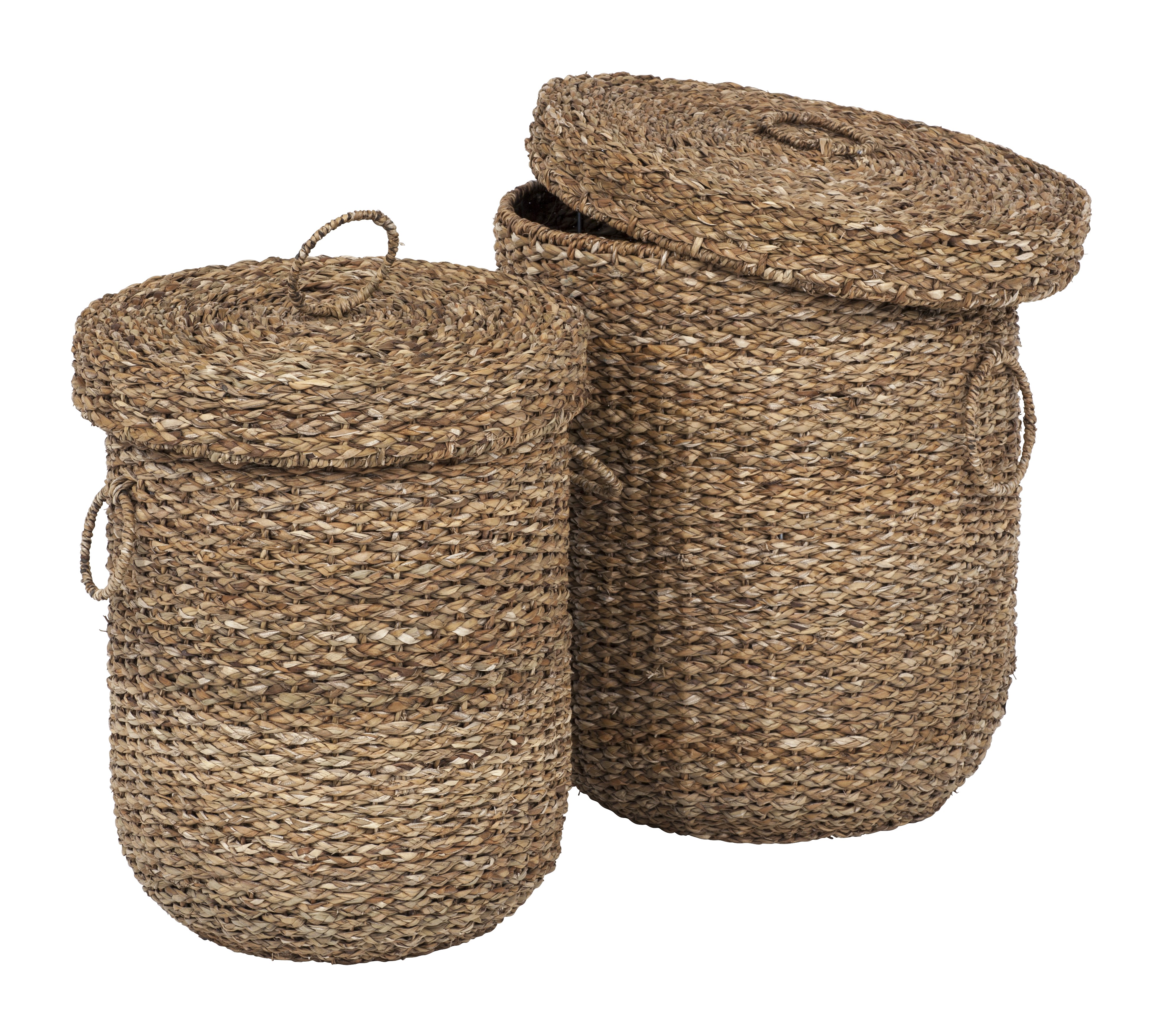 Laundry basket Esther natural S/2