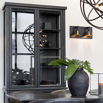 COLMAR glass cabinet
