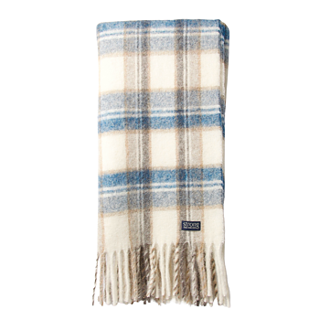 Window Check Plaid - Blue Melange