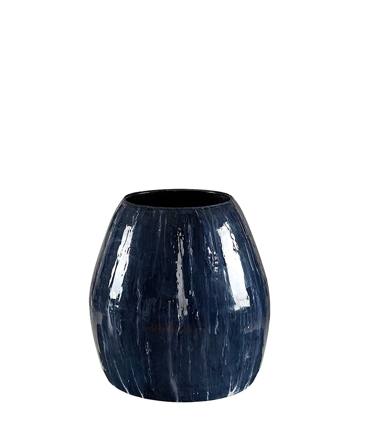 BELMONT side table/Pot in metal - 2
