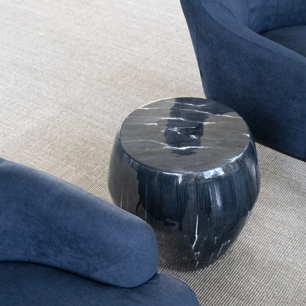 BELMONT side table/Pot in metal - 3