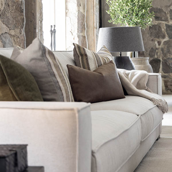 MONTANA 4-seater fabric sofa - 3