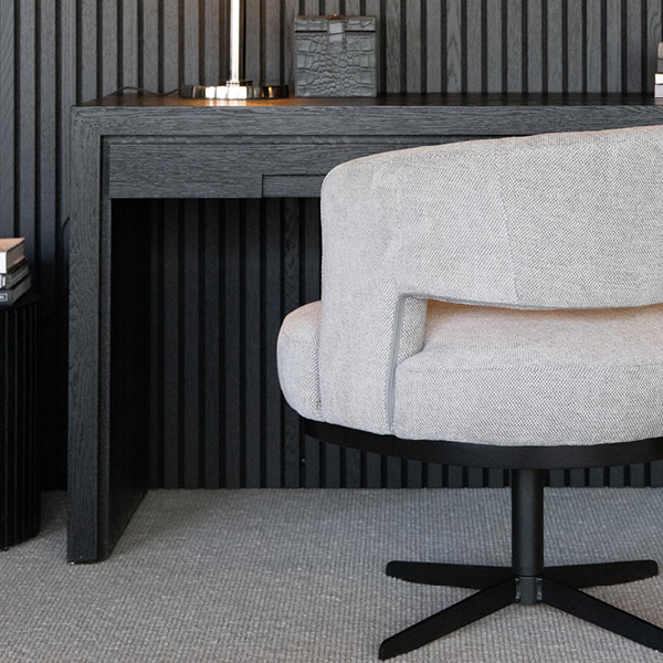 ATLANTA dining chair with swivel base - 2