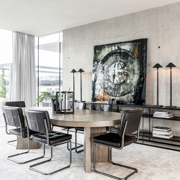 TRENT extendable dining table - 8