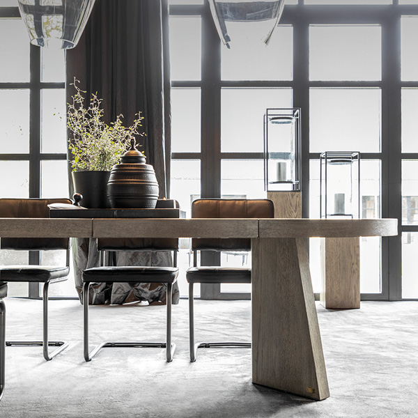 TRENT extendable dining table - 13
