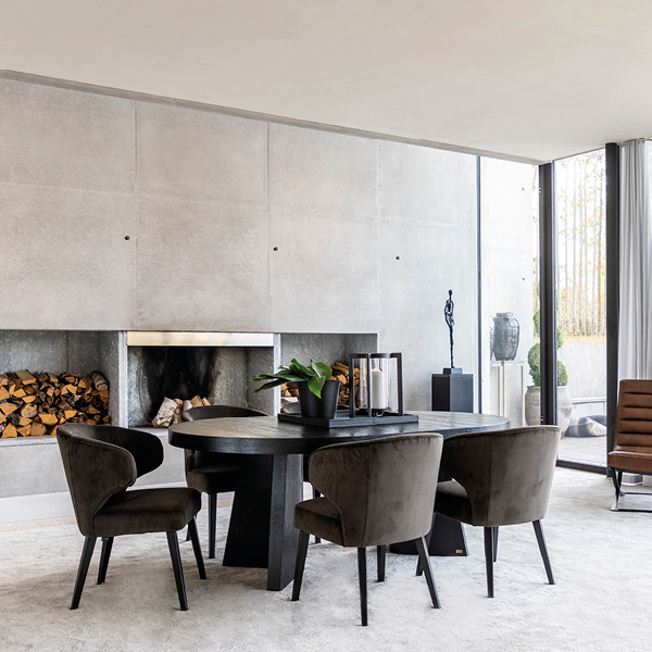 TRENT extendable dining table - 10