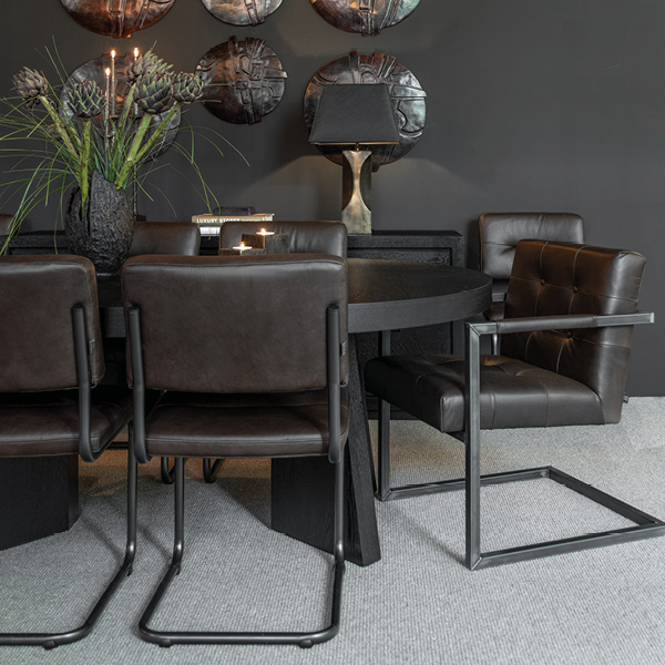 TRENT extendable dining table - 14