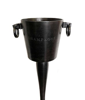 Champagne Cooler Alum Raw Black