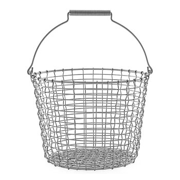 Galvaniserad korg från Korbo, 16 liter