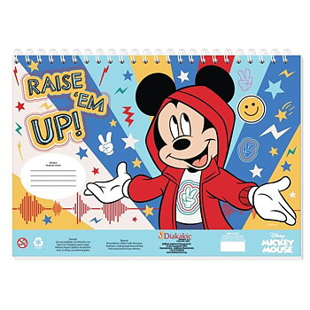 Mickey Mouse Målarbok med Klistermärken