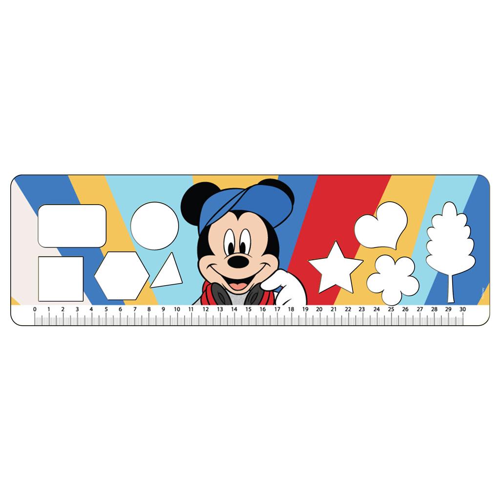 Mickey Mouse Målarbok med Klistermärken - 3
