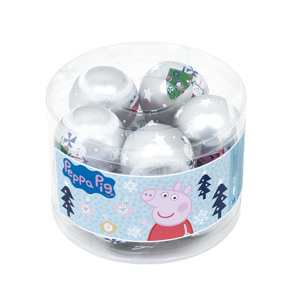 Greta Gris Julgranskulor 10-pack GR