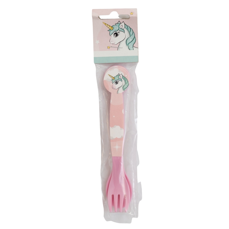 Unicorn Gaffel och Sked - 2