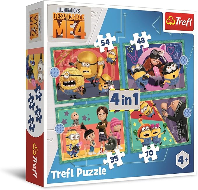 Minions Pussel 4in1
