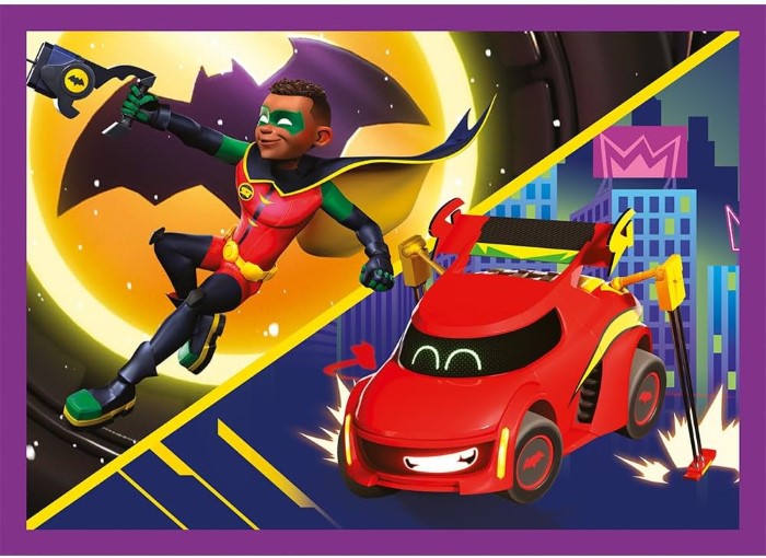 Batman Pussel 4in1 - 4