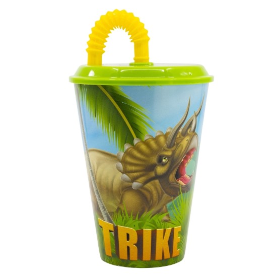 Dinosaurie Mugg med Sugrör - 2