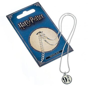 Harry Potter Halsband Silverpläterad  9 & 3 Quarters