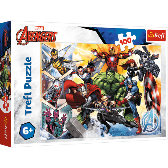Avengers Marvel Pussel 100 Bitar