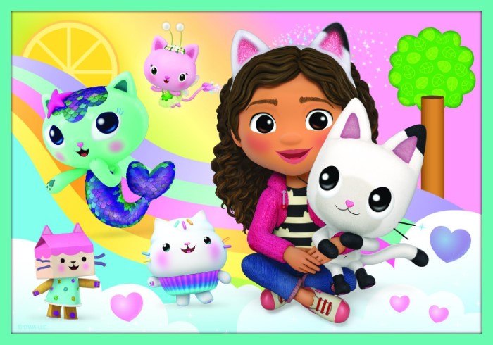 Gabby's Dollhouse Pussel 10in1 - 7