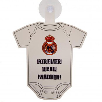 Real Madrid Bilskylt Baby