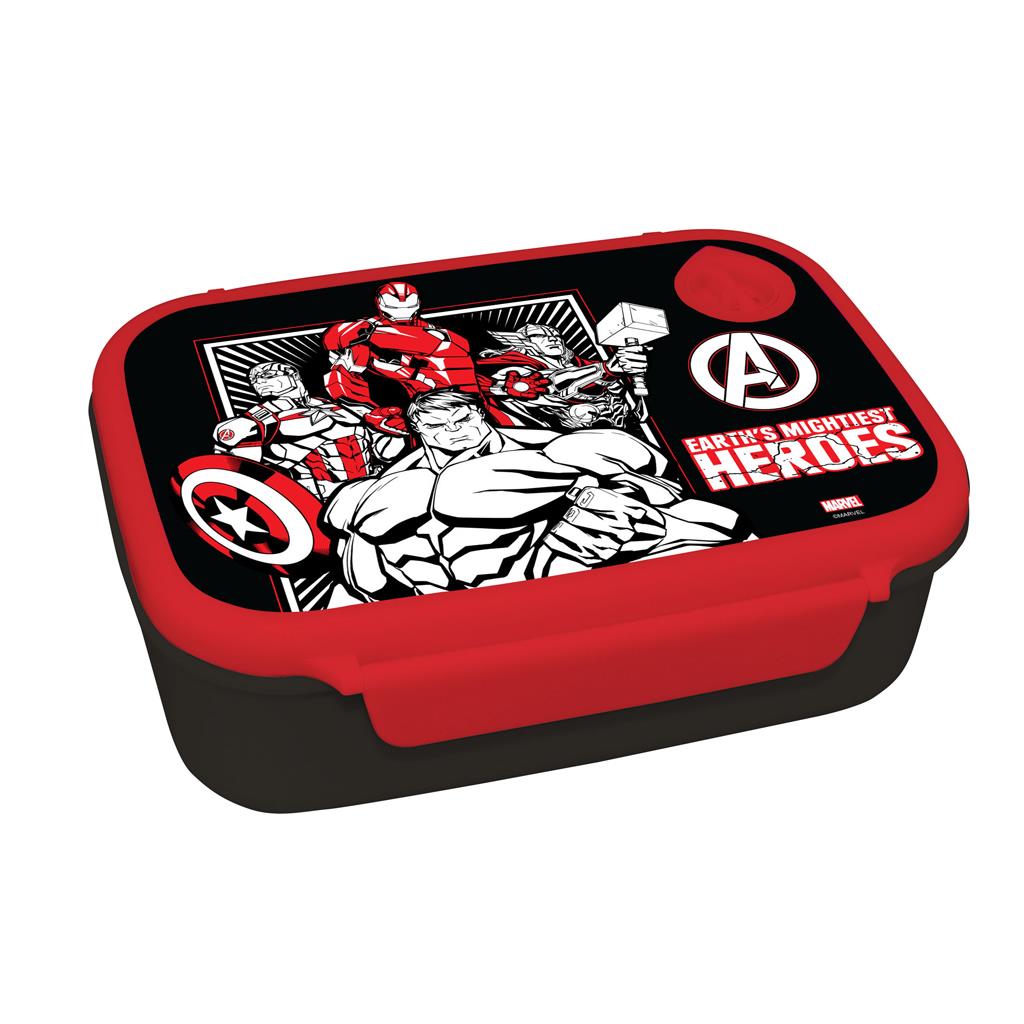 Avengers Marvel Matlåda och Vattenflaska Set - 3