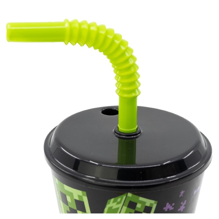Minecraft Mugg med Sugrör - 3