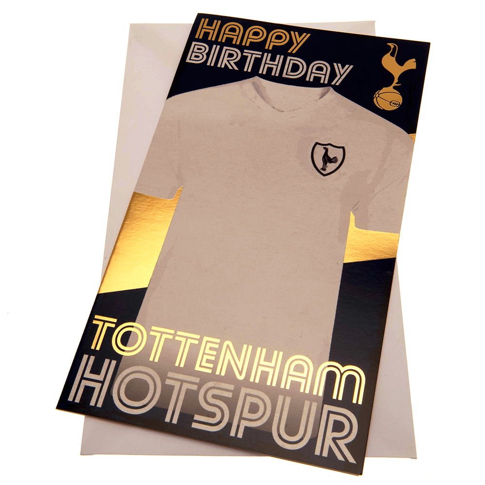 Tottenham Hotspur Födelsedagkort T-shirt - 2